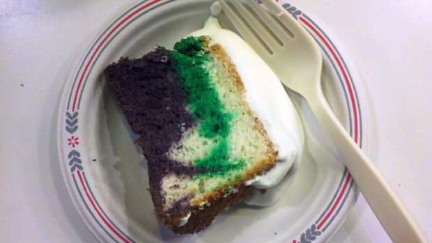 I was told there would be cake... because I volunteered to bring it.