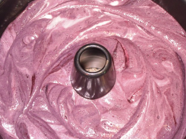 Food coloring adds playfulness to a simple dessert.